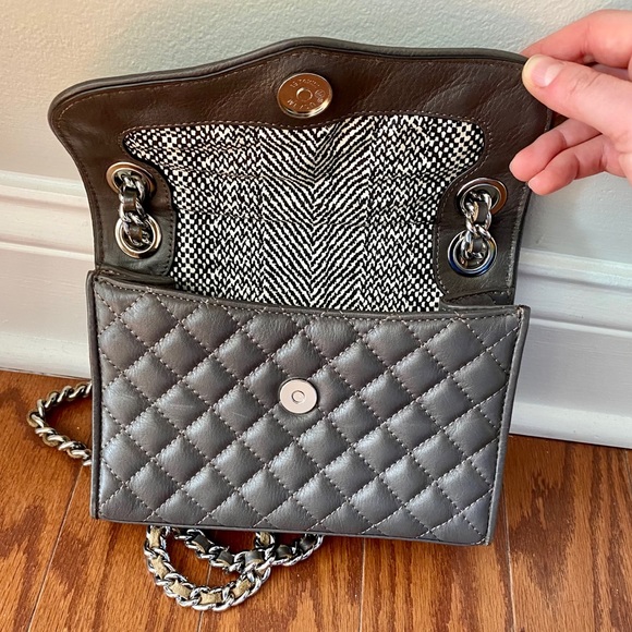 Rebecca Minkoff Quilted Leather Shoulder Bag - Picture 1 of 8